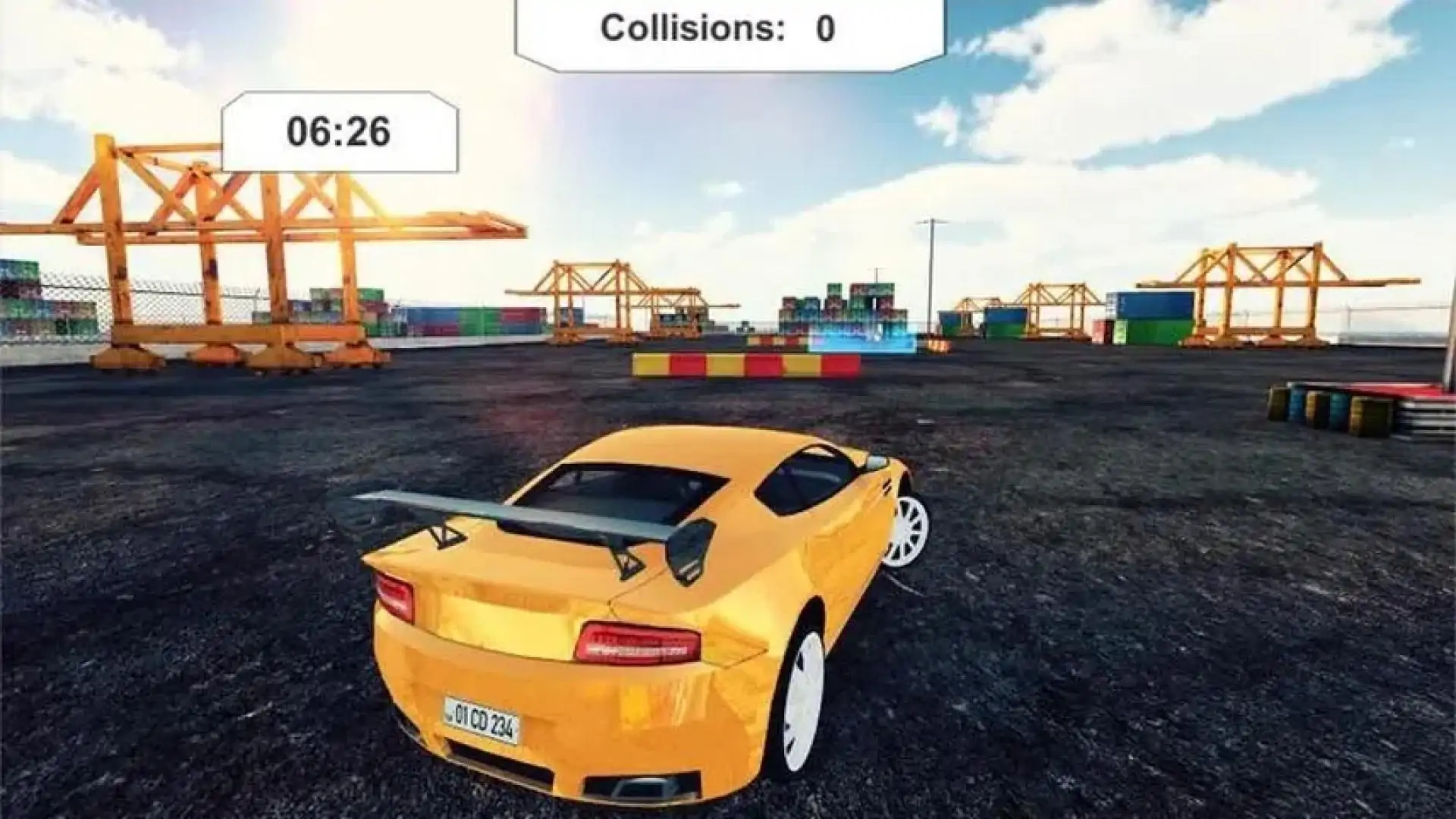 汽车驾驶和停车模拟器3D