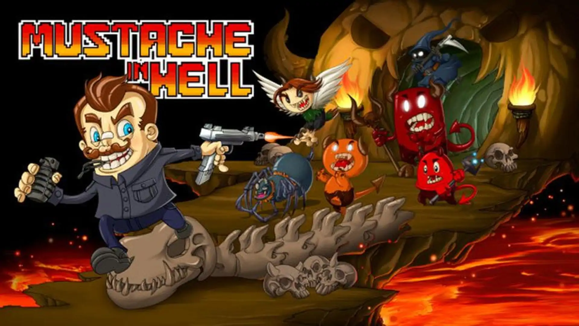 Mustache in Hell