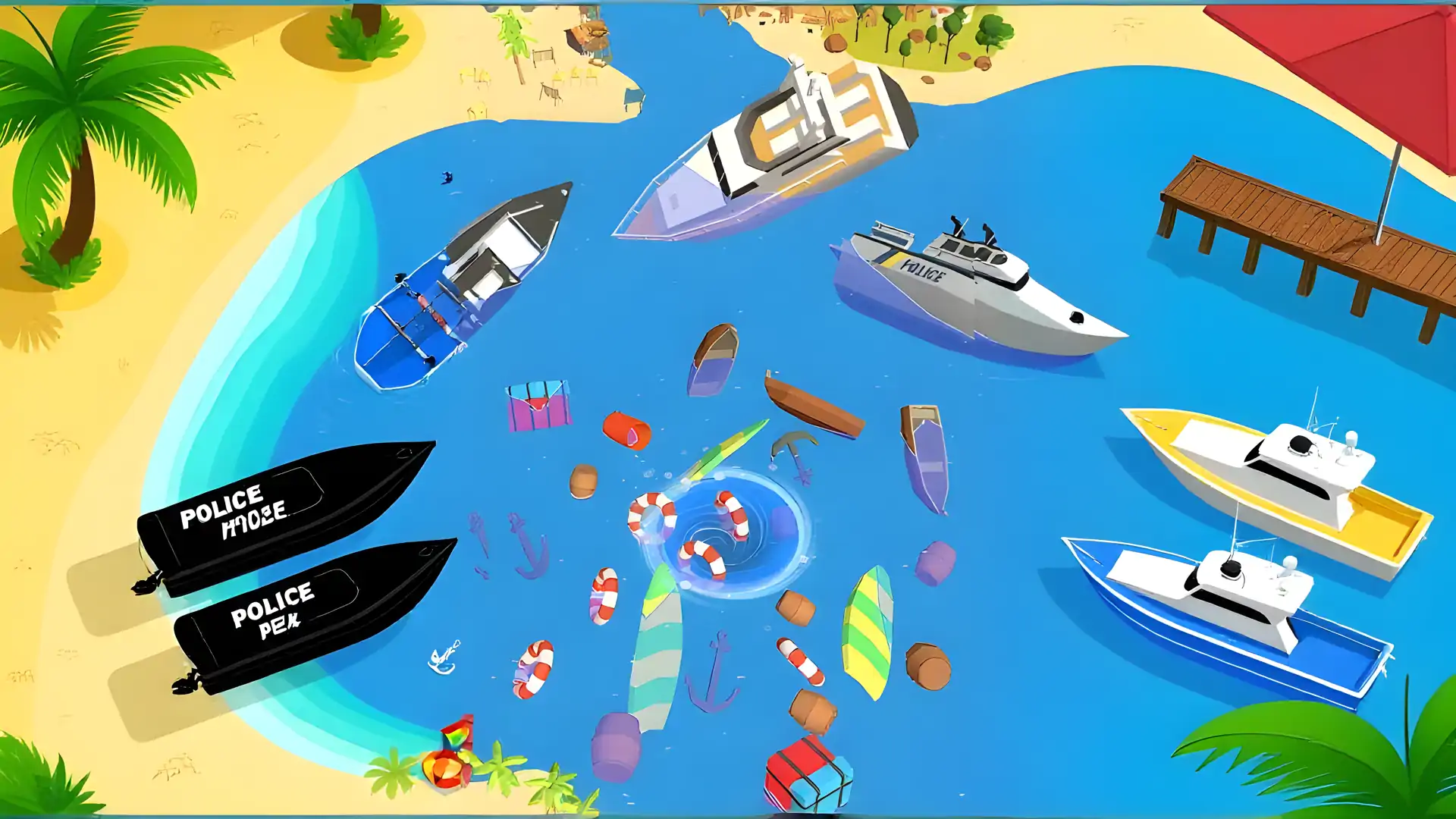 BeachHole.io：清洁海洋