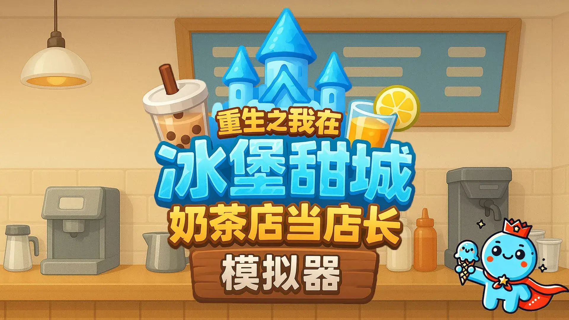 奶茶店模拟器——重生之我在冰堡甜城当店长