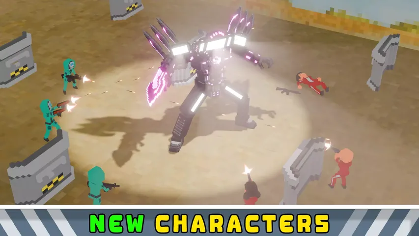 小队战斗：工艺世界