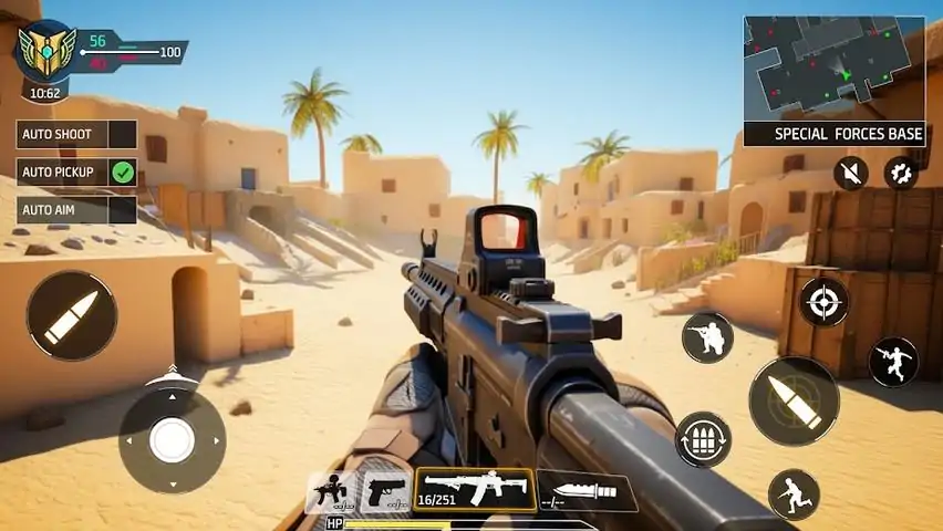突击行动：FPS 枪战射击