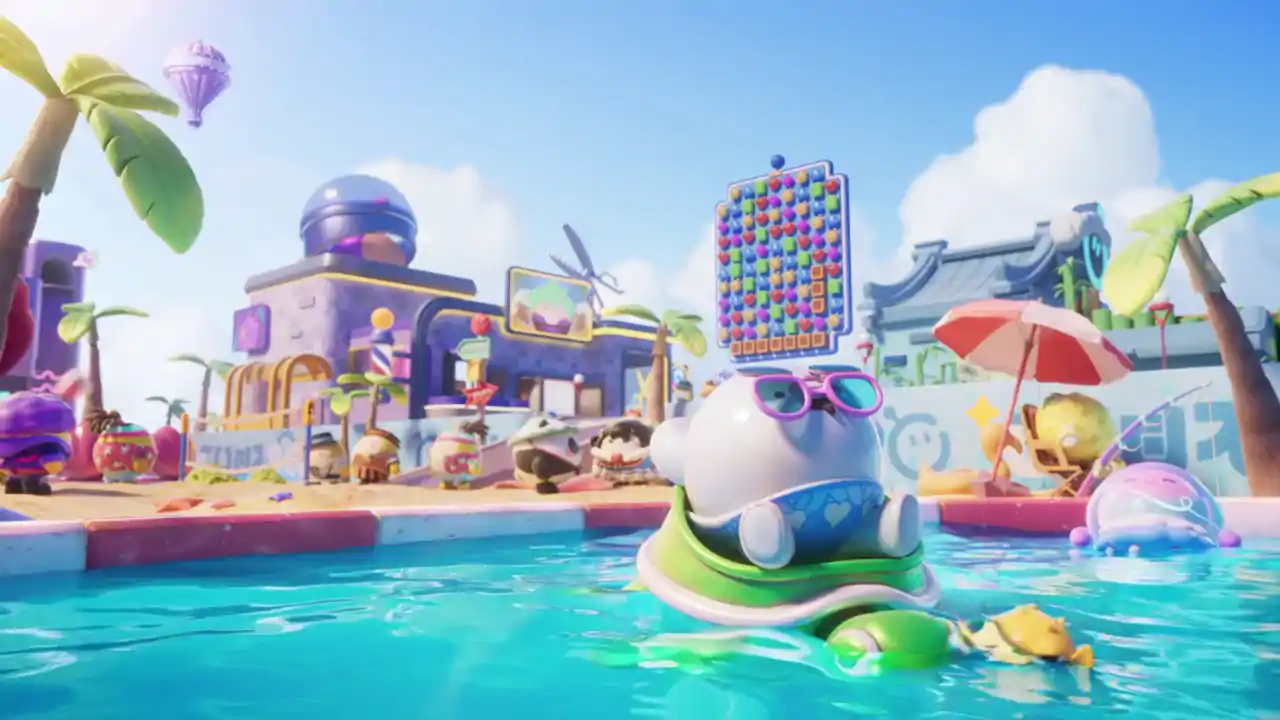 蛋仔滑滑-冲关领彩虹币