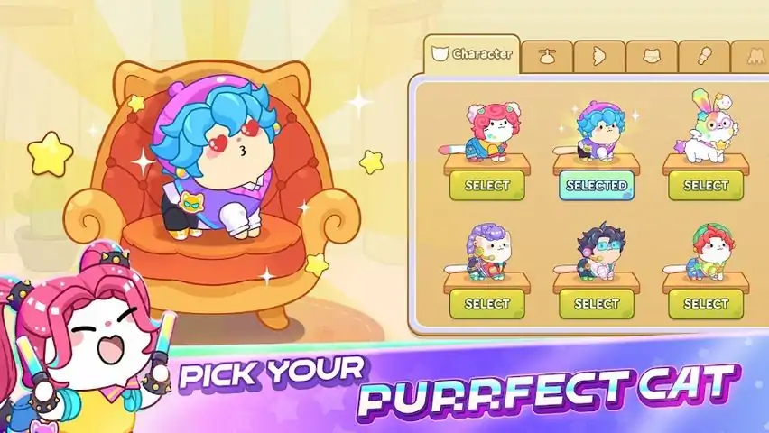 CatDash：可爱的猫咪音乐游戏