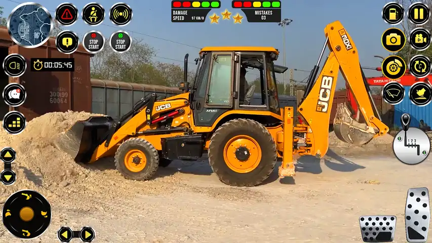 城市建设模拟jcb挖掘机游戏