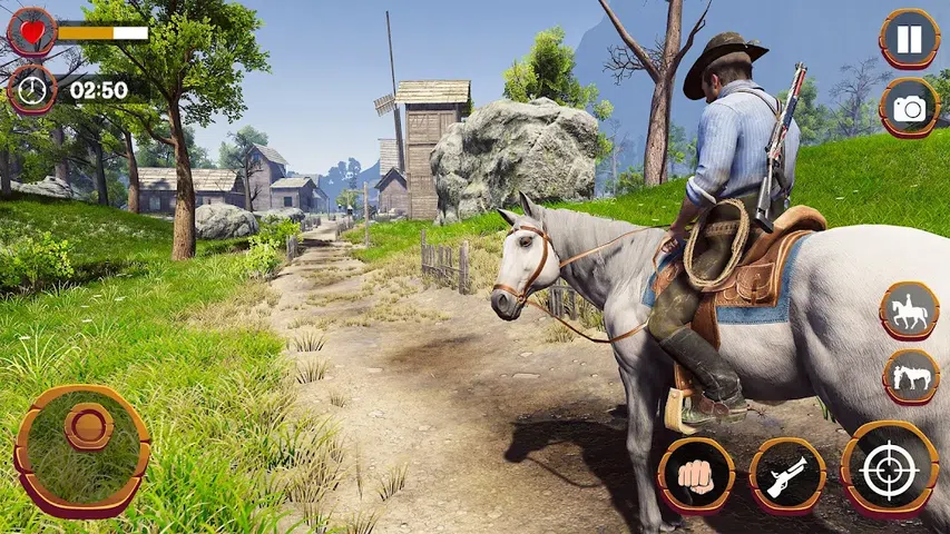 西部牛仔战士游戏