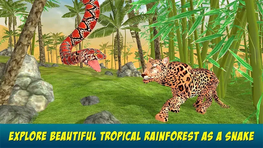 愤怒的Python蛇模拟器