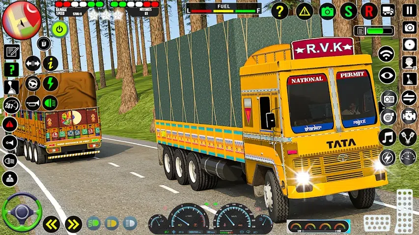 货物卡车驾驶卡车