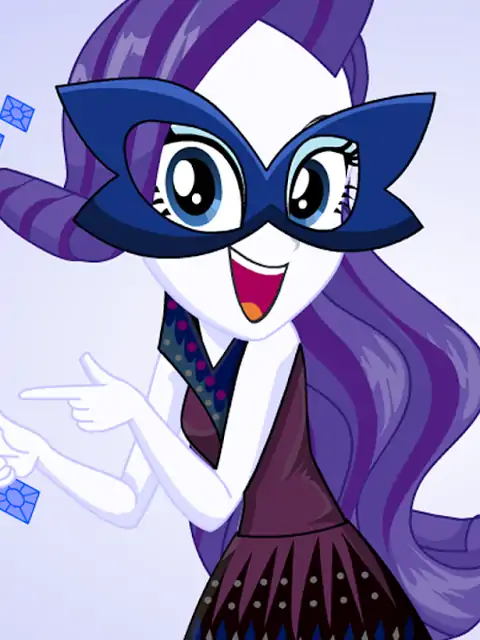 女孩们盛装打扮