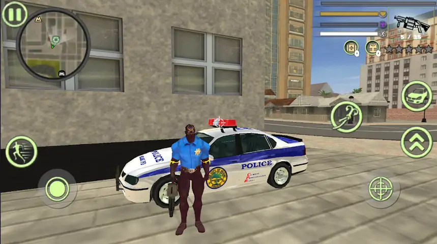 豹警察绳子英雄