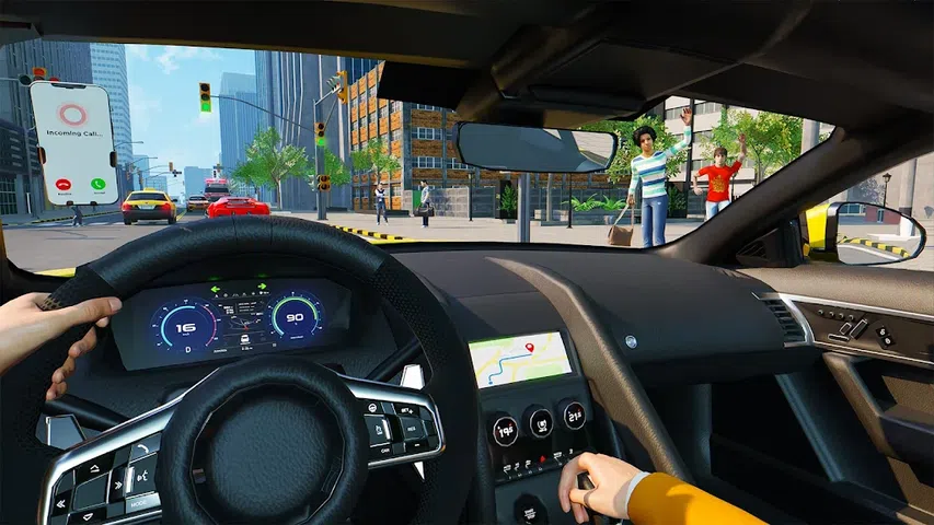 出租车城市司机出租车模拟2023