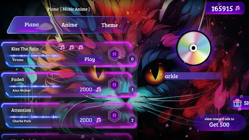 魔法钢琴：动漫王国