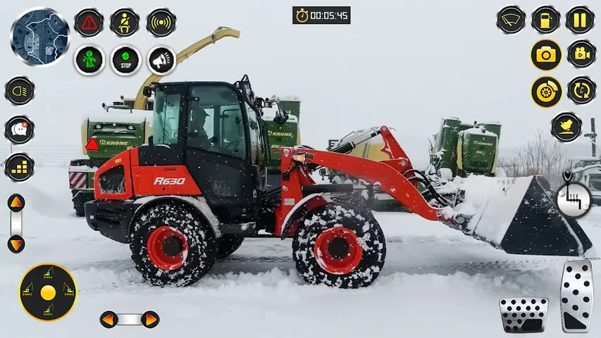 道路施工JCB卡车3D