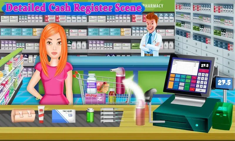 医院店收银台：医生店长