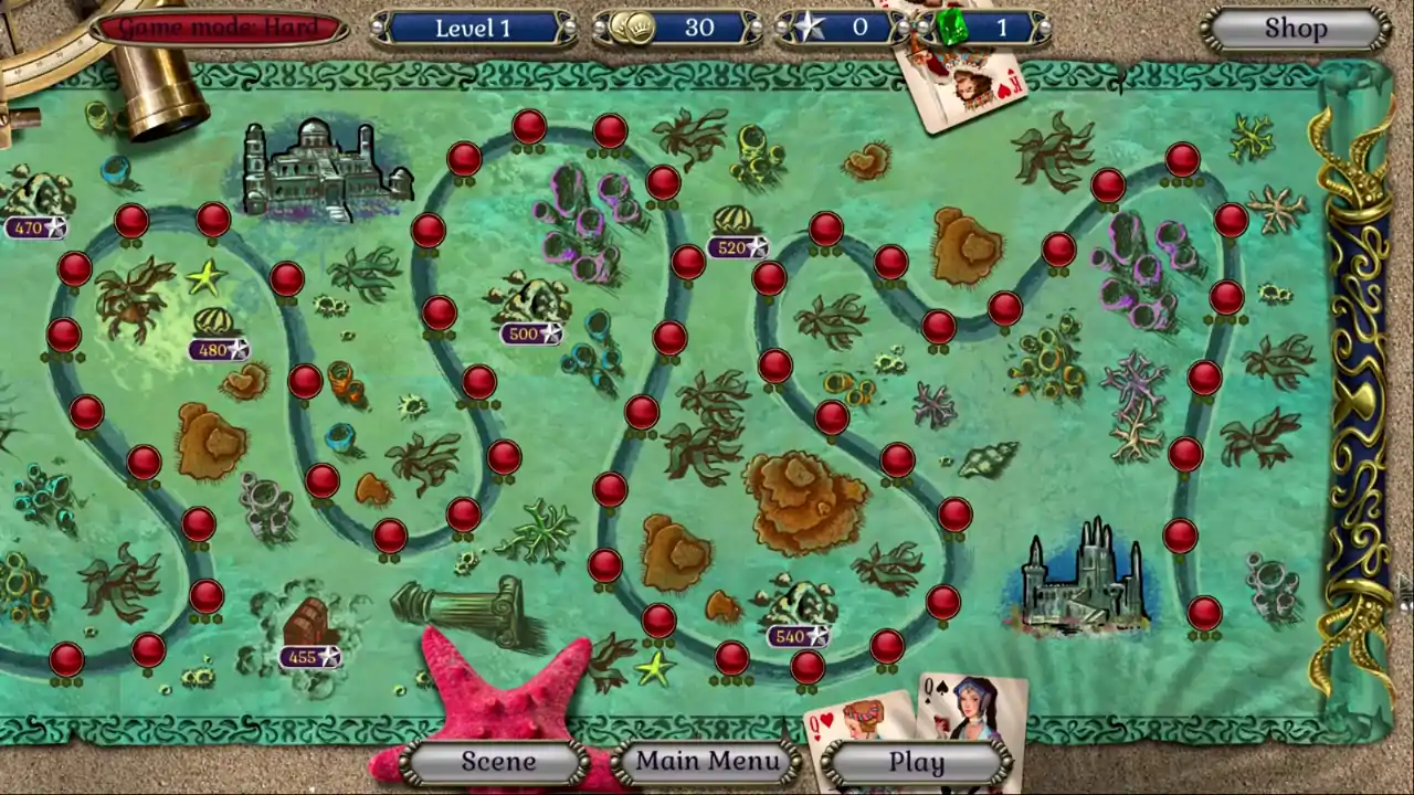 Jewel Match Atlantis Solitaire 2 - Collector's Edition