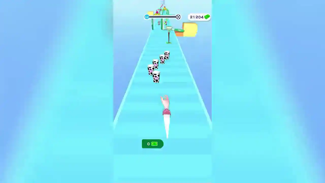 花式接咖啡