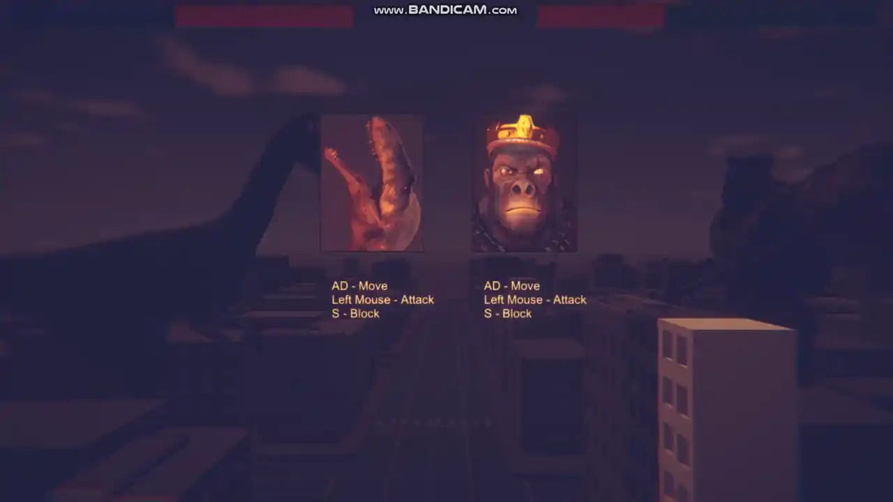 Monkey vs Dino