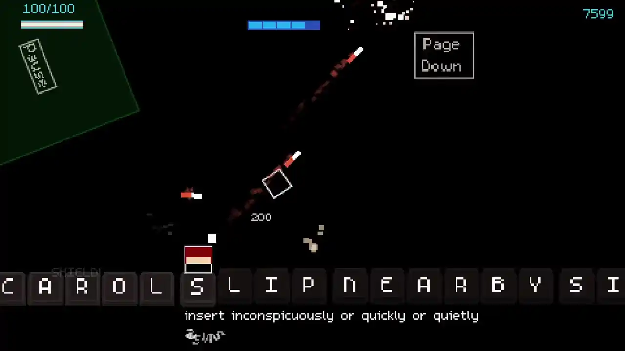 Typing Bullets