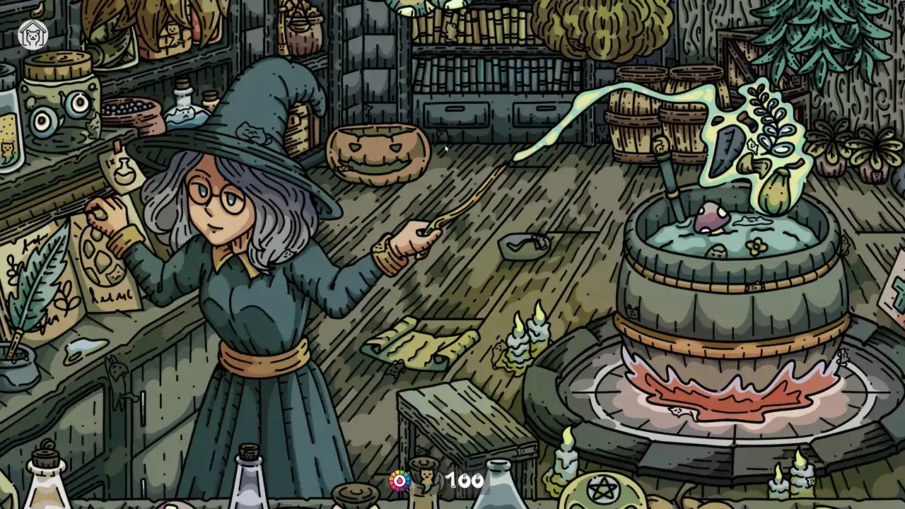 100 Witch Cats
