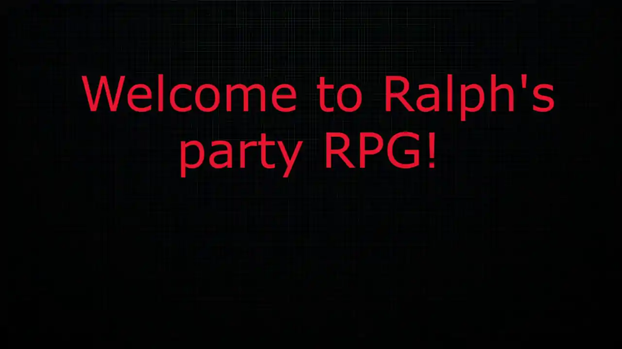 Ralph's party RPG