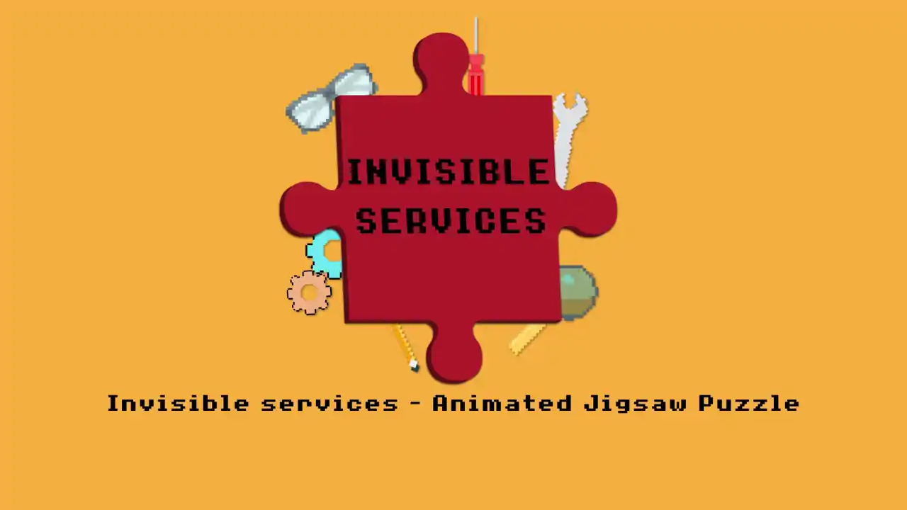 Invisible Services - Pixel Art Jigsaw Puzzle