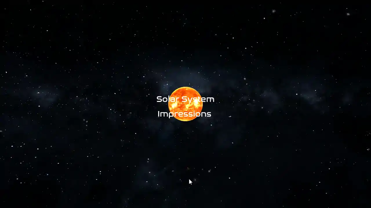 Solar System Impressions