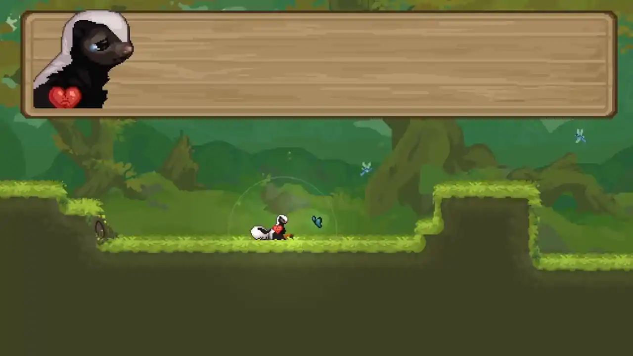 The Friendliest Skunk