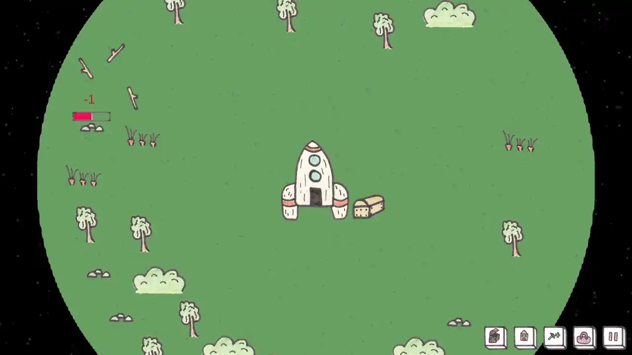 Worldcrusher - a survival clicker game