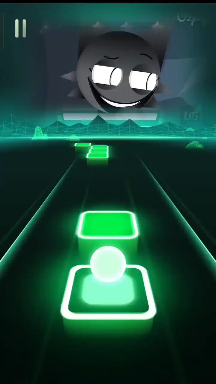 音乐跳球