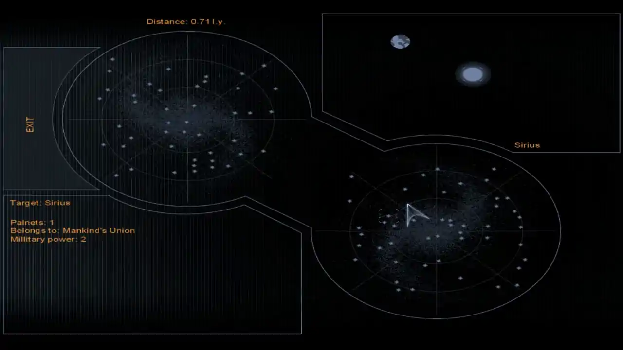 Encounter of Galaxies