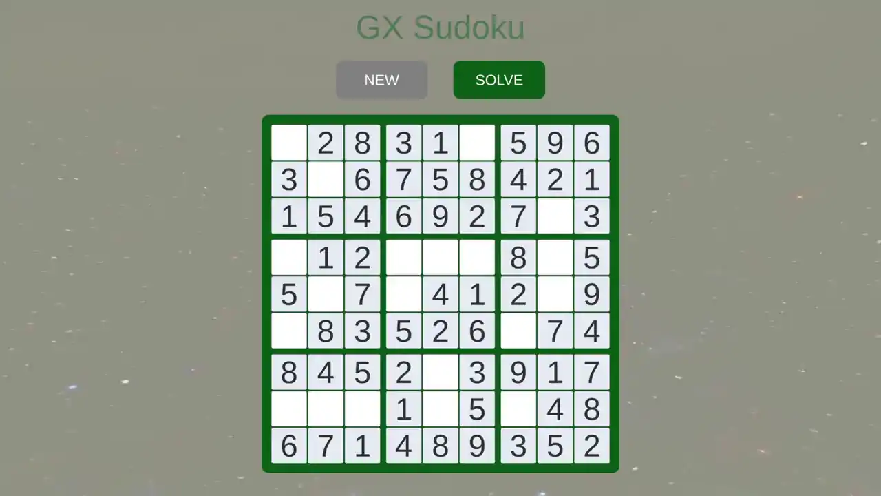 GX Sudoku