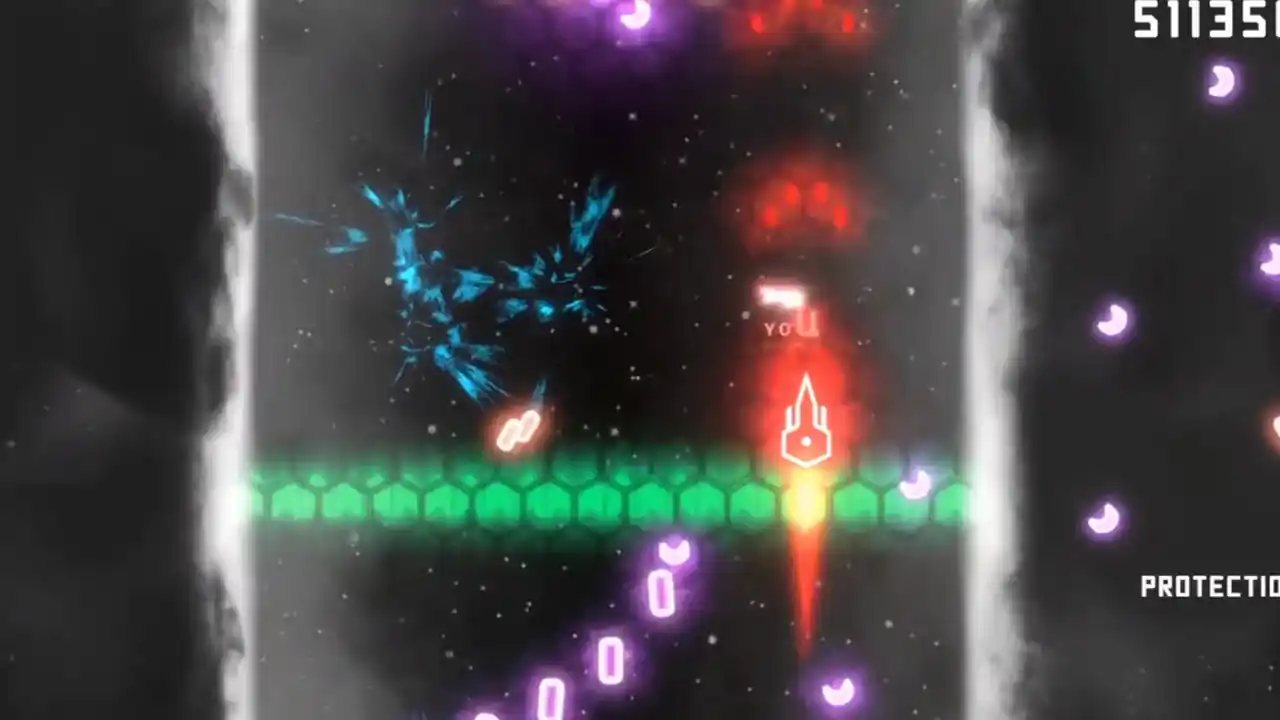 Neon Ships: The Type'em Up Shooter