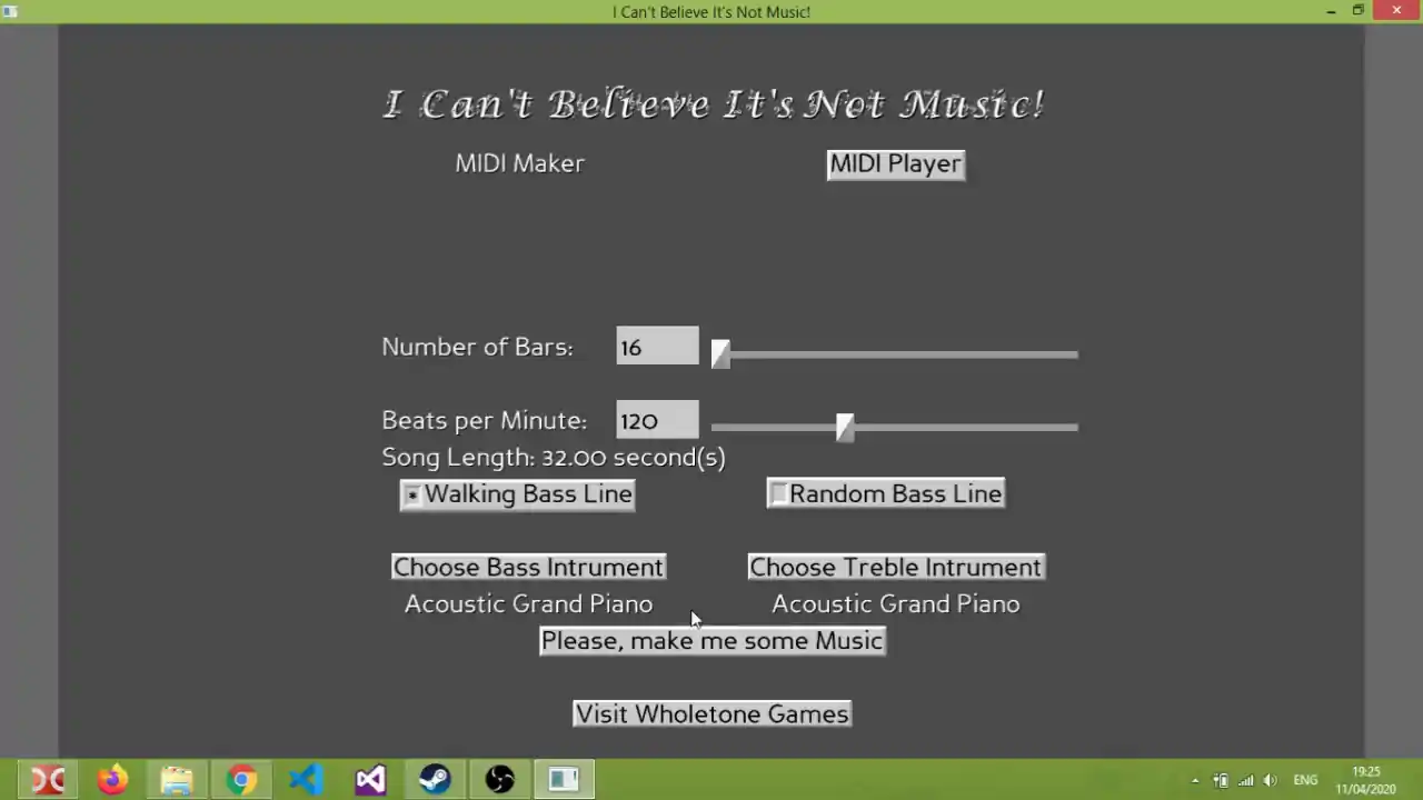 I Can't Believe It's Not Music!