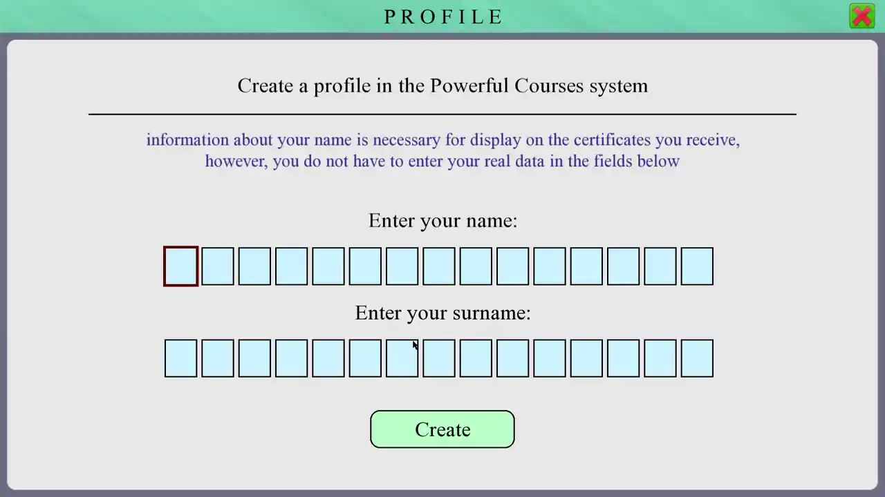 Powerful Courses