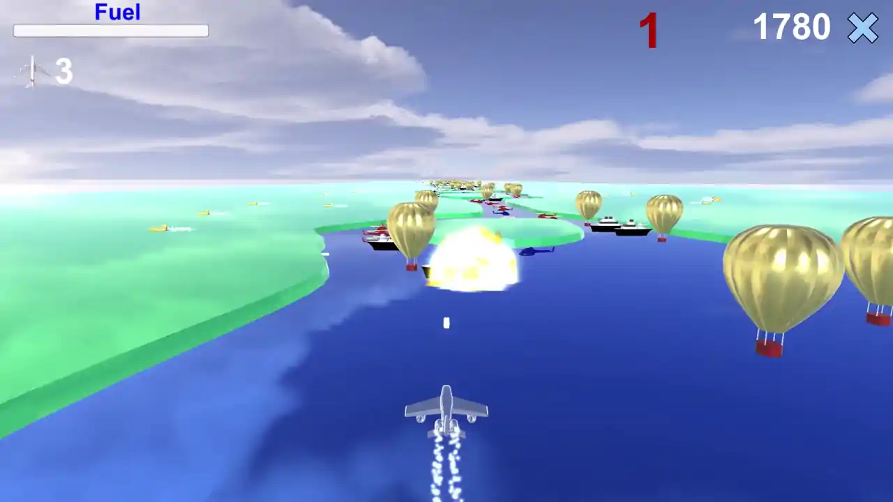 River Raid 3D