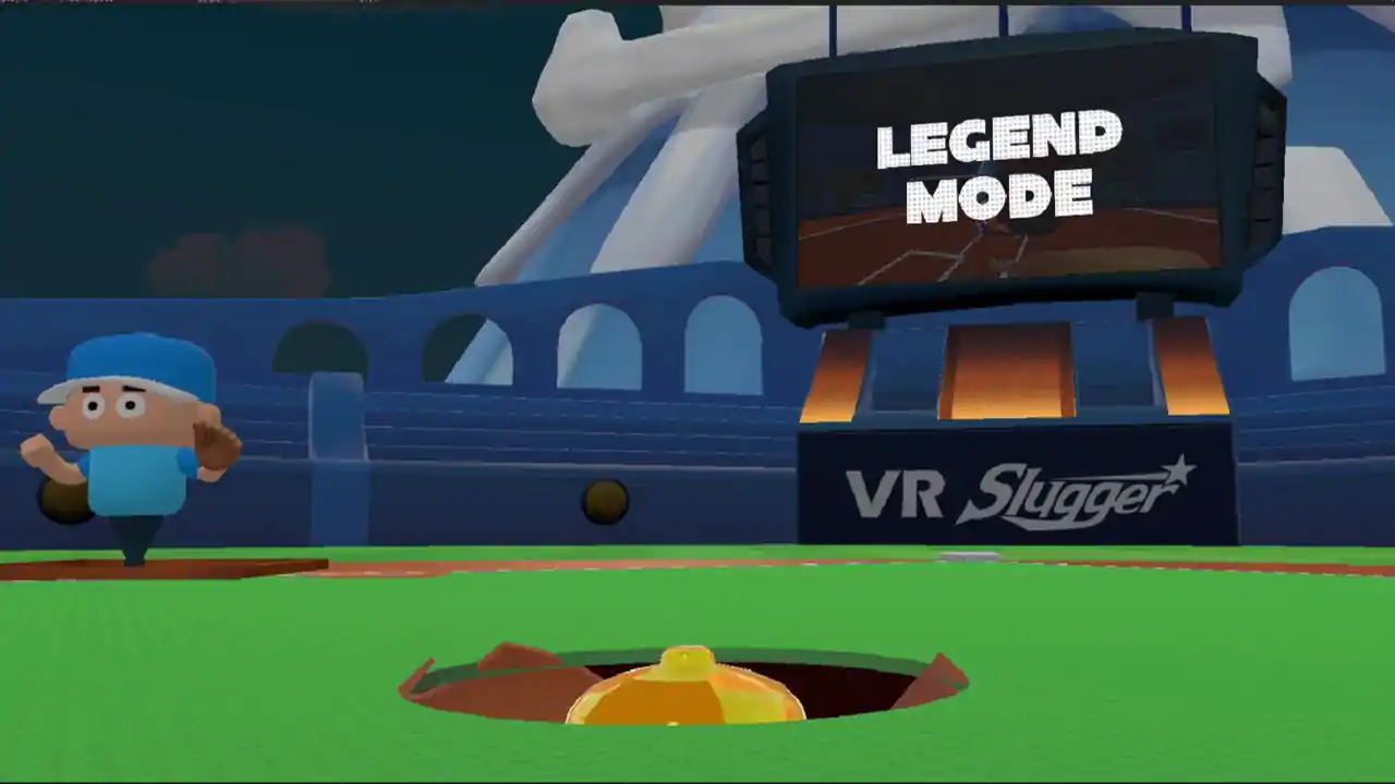 VR Slugger: The Toy Baseball Field