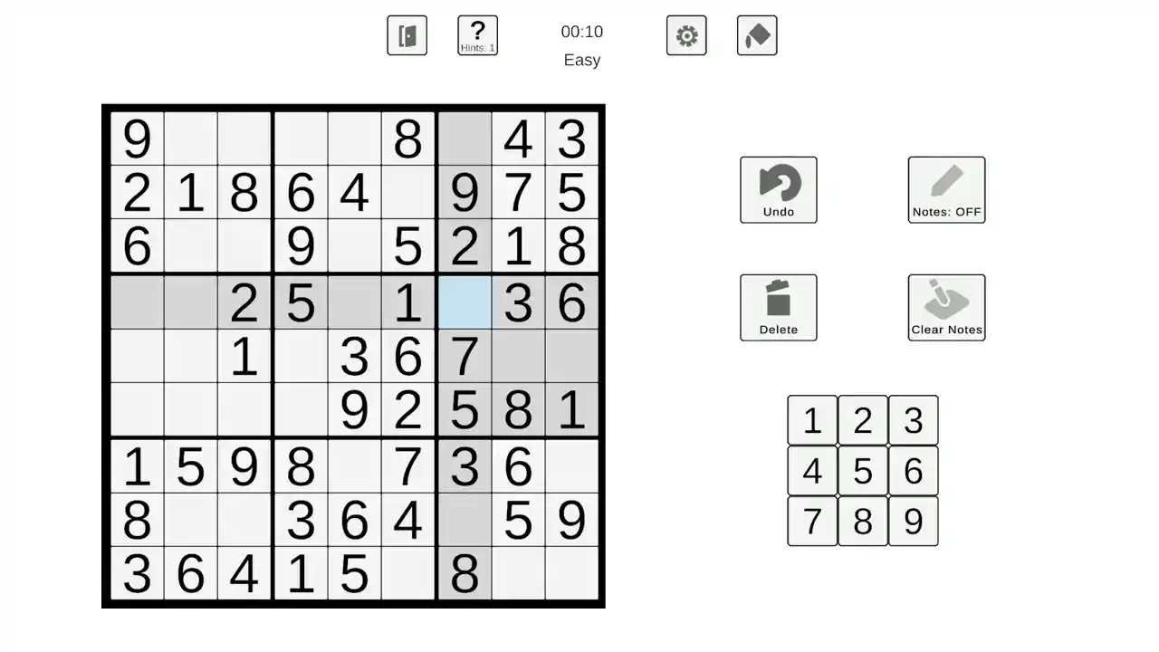 Simple Sudoku