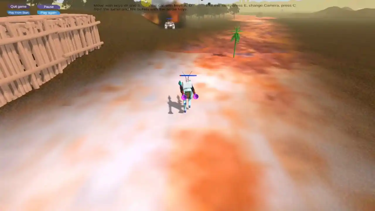 Robot Tank Battle