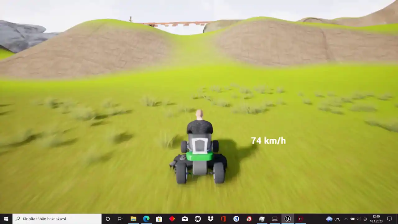 Lawnmower Game: Find Trump