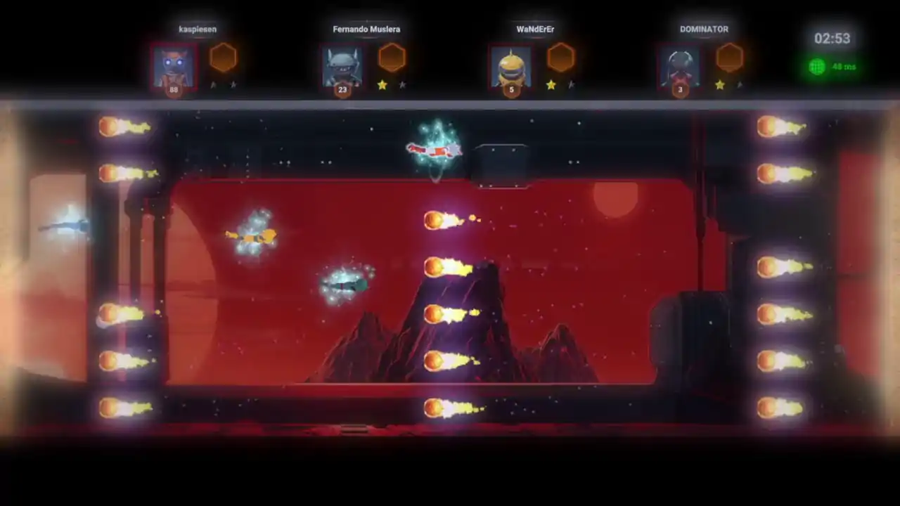 Swing Into Zero-G: Space Parkour Race