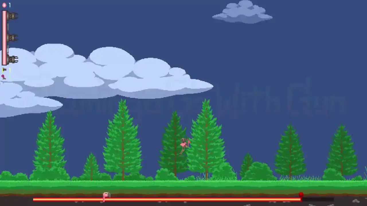 Flamingo Go With Gun