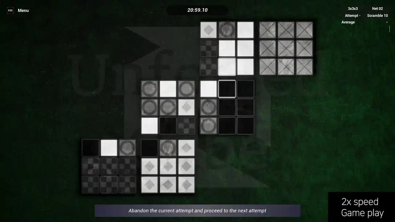 Unfolded Cube