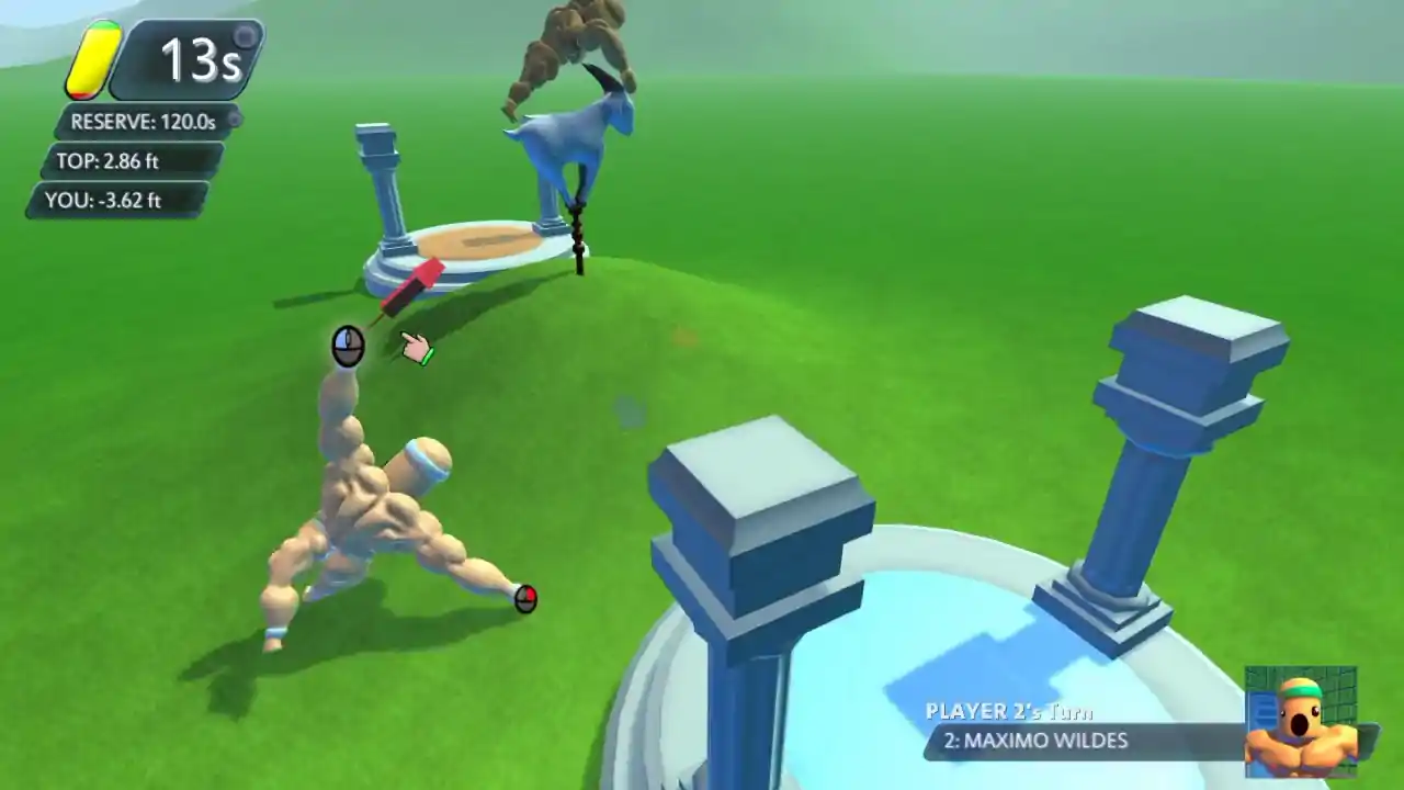 Mount Your Friends 3D: A Hard Man is Good to Climb
