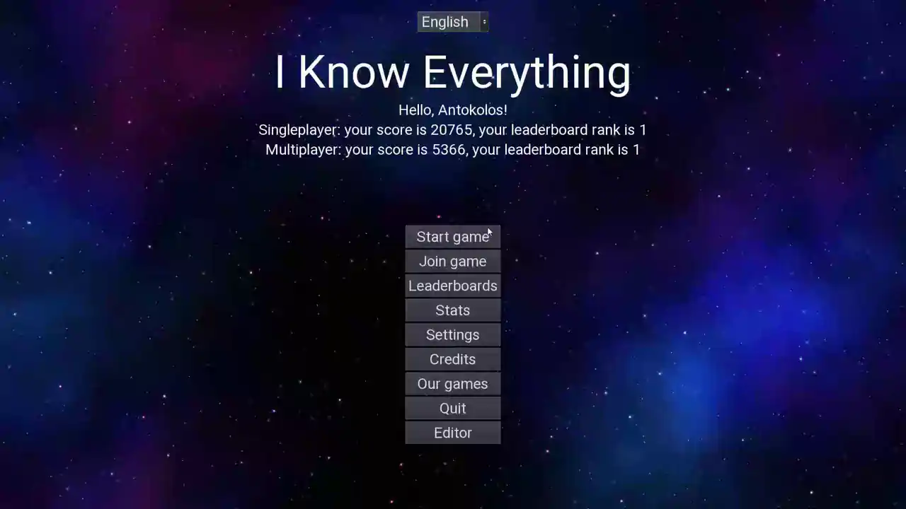 I Know Everything