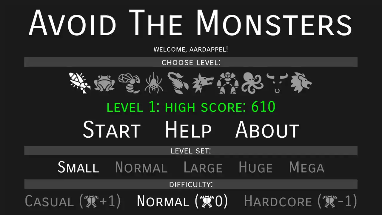 Avoid The Monsters