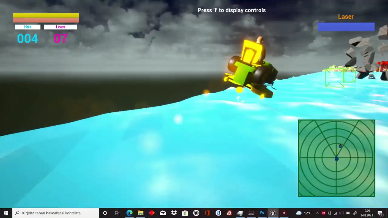 Lawnmower Game: Space Fight