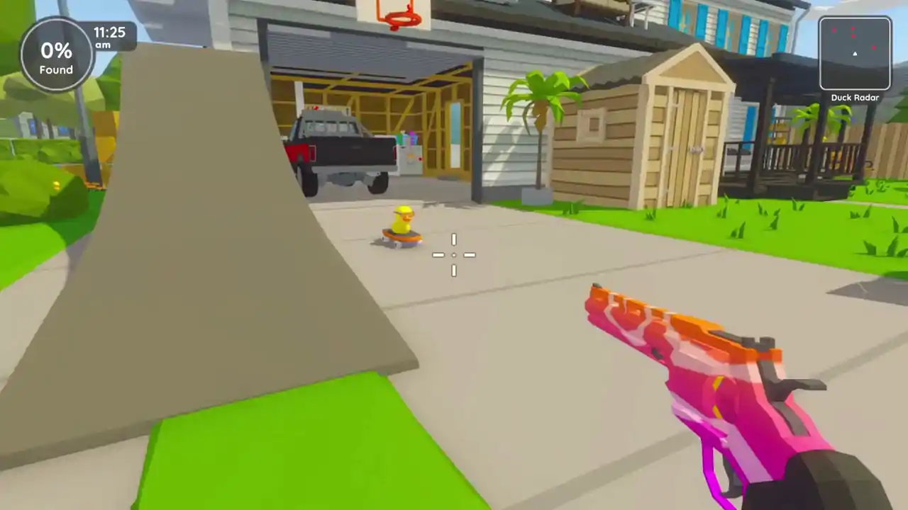 Find 100 Ducks and Blast Them!