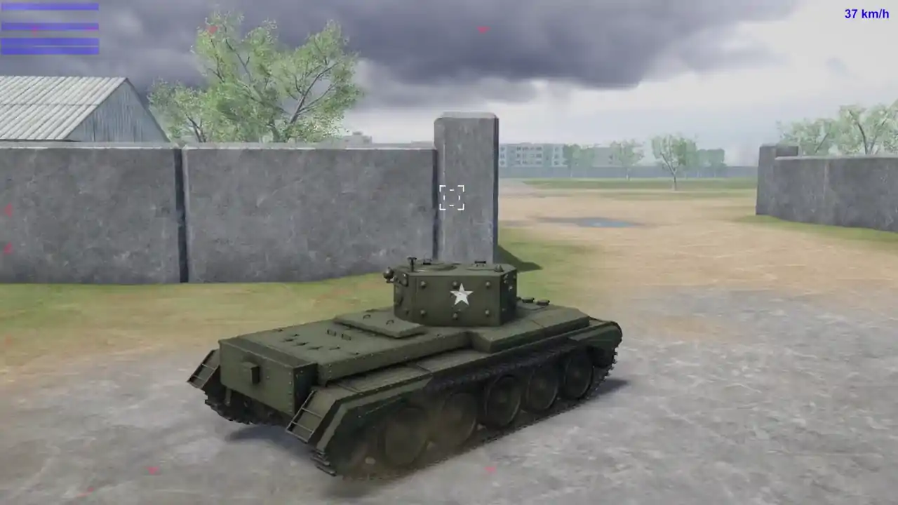 Tank War Shooting Simulator