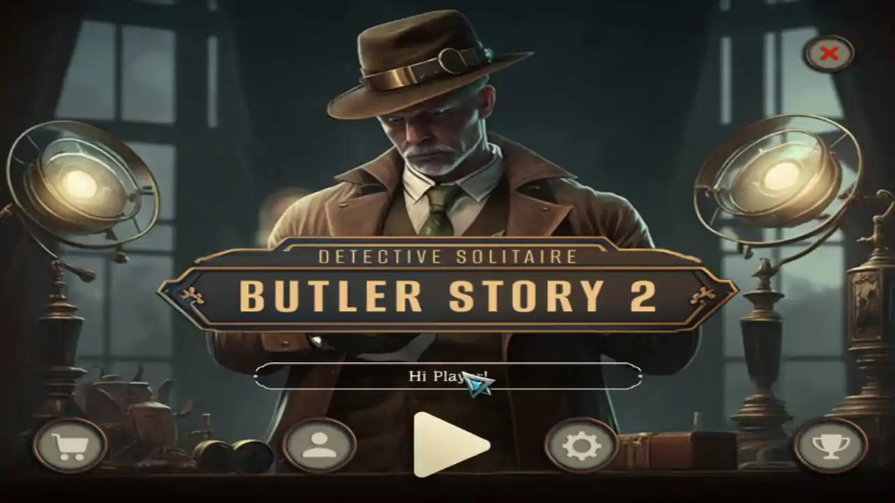 Detective Solitaire. Butler Story 2