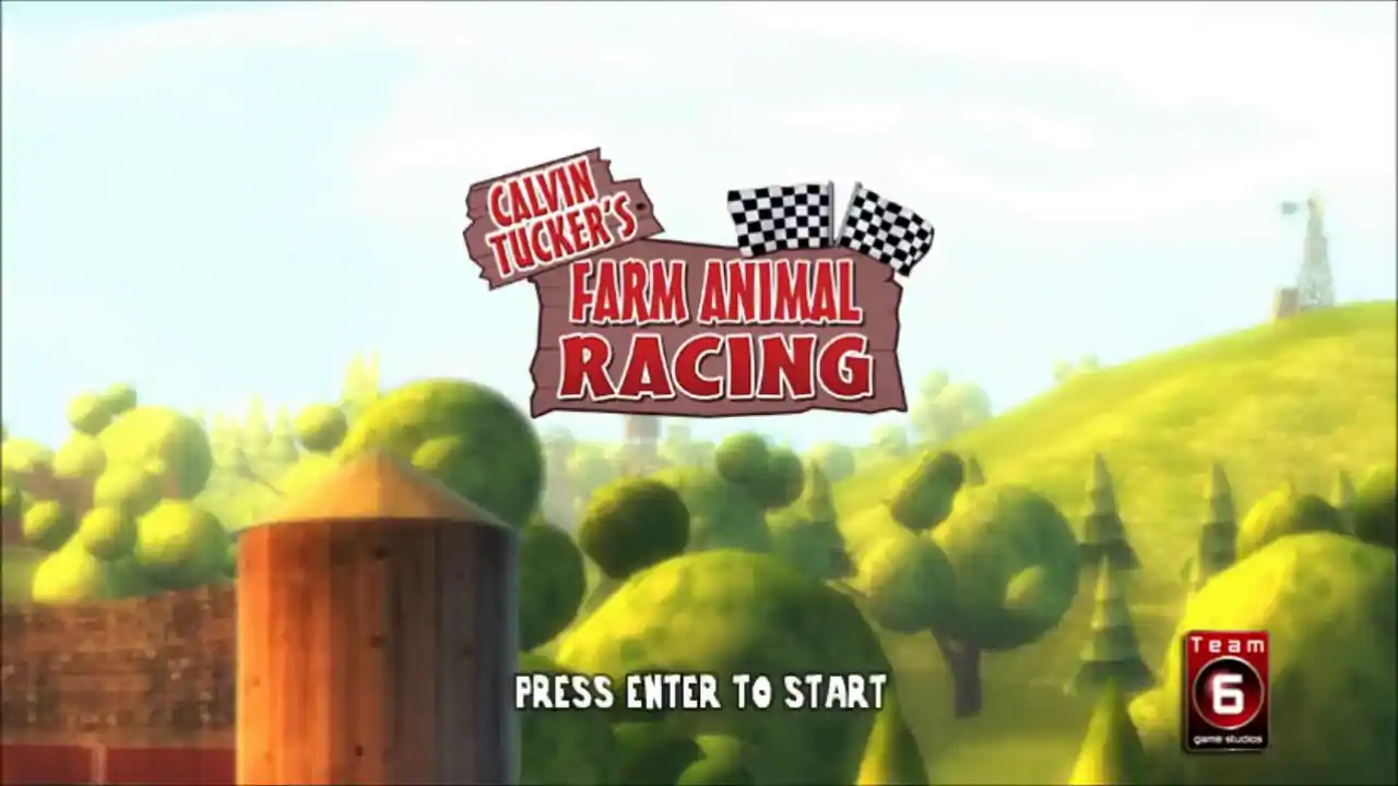 Calvin Tucker's Farm Animal Racing